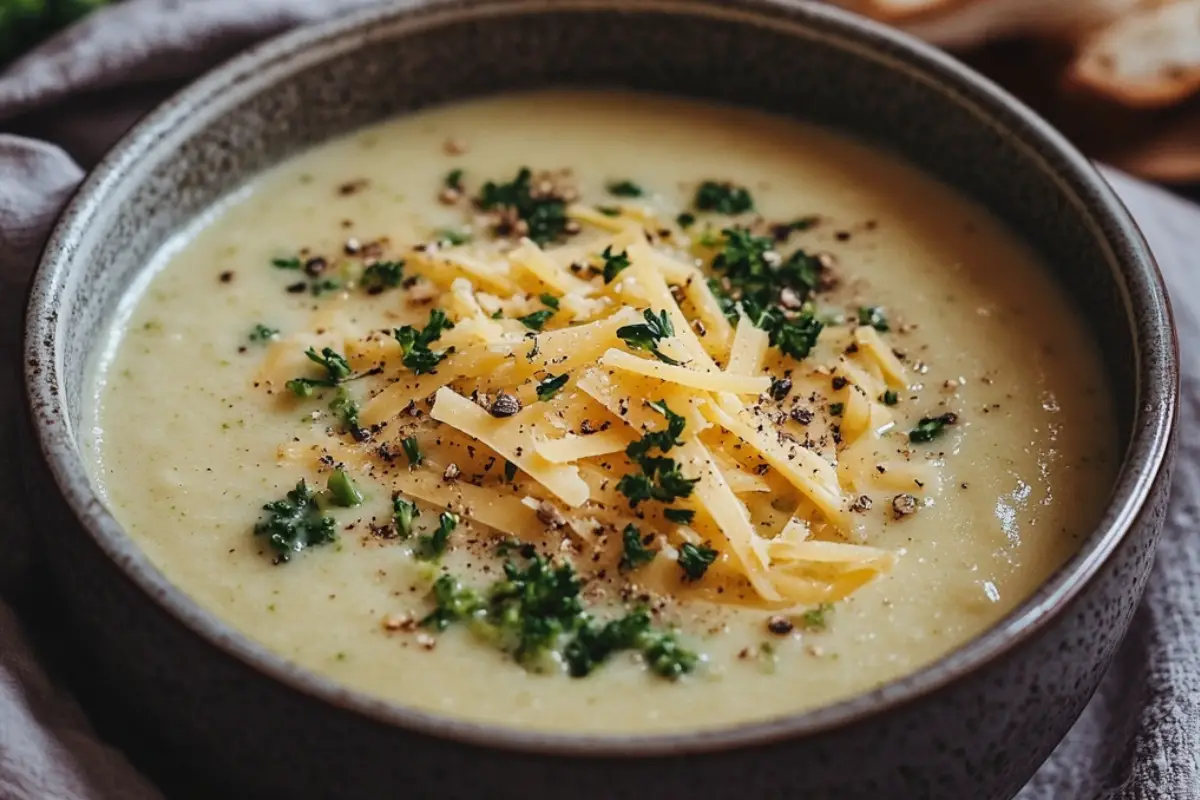 Broccoli Potato Cheese Soup