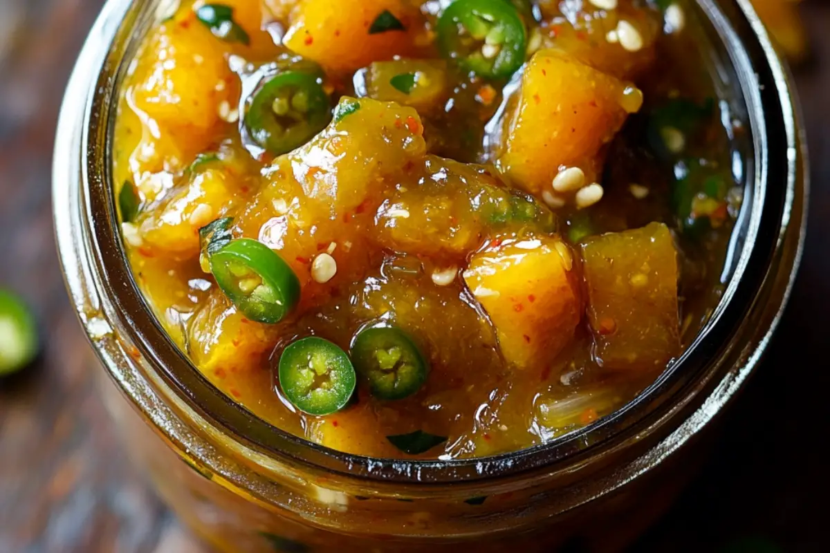 Jalapeno Apricot Sauce