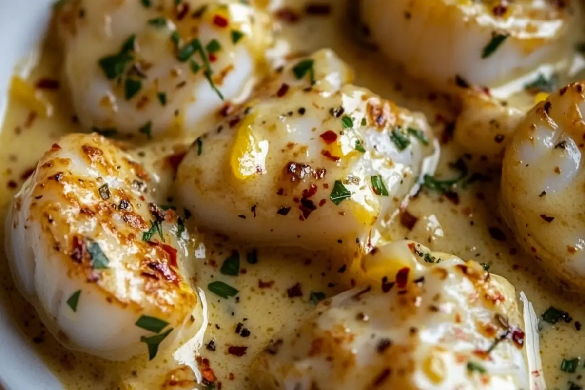 Lemon Butter Scallops