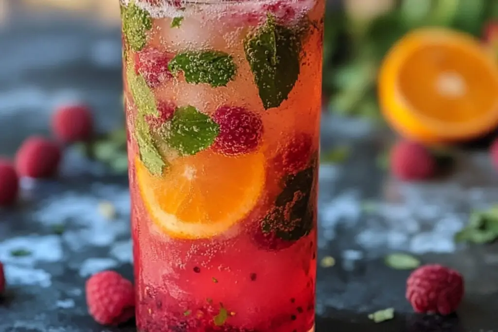 Orange Raspberry Mojito Recipe