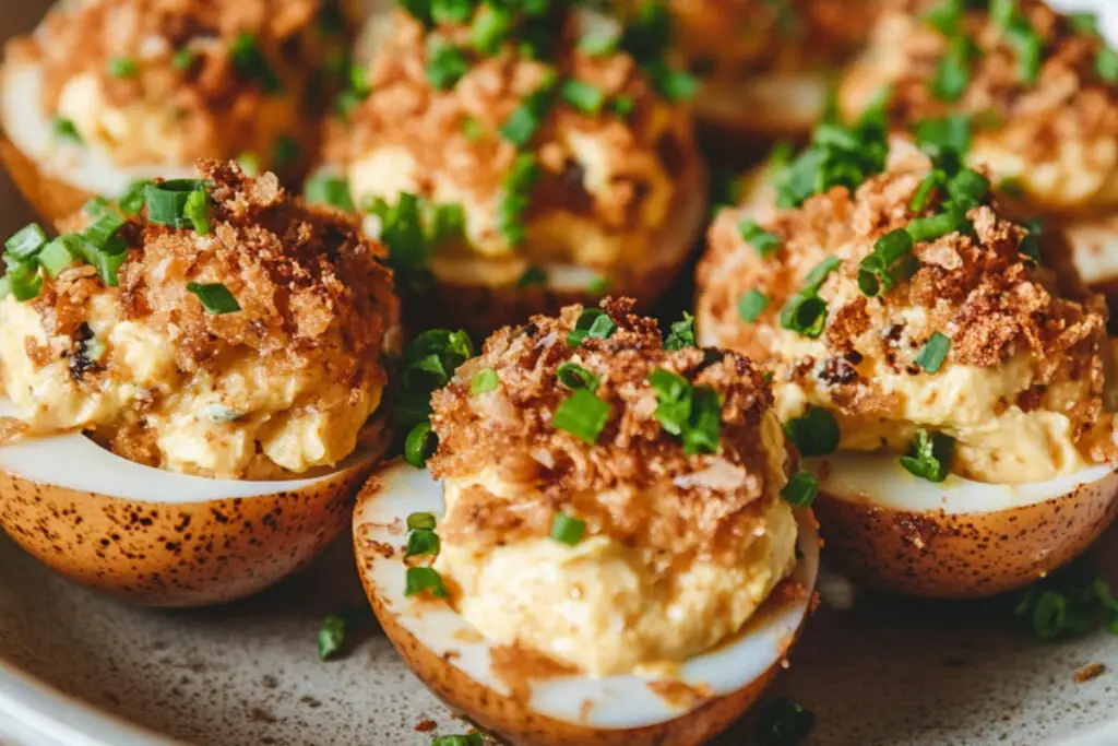 Air Fryer Deviled Eggs