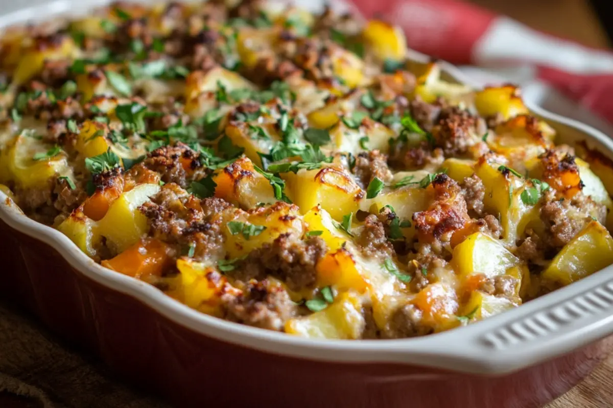 Amish Harvest Casserole Dish