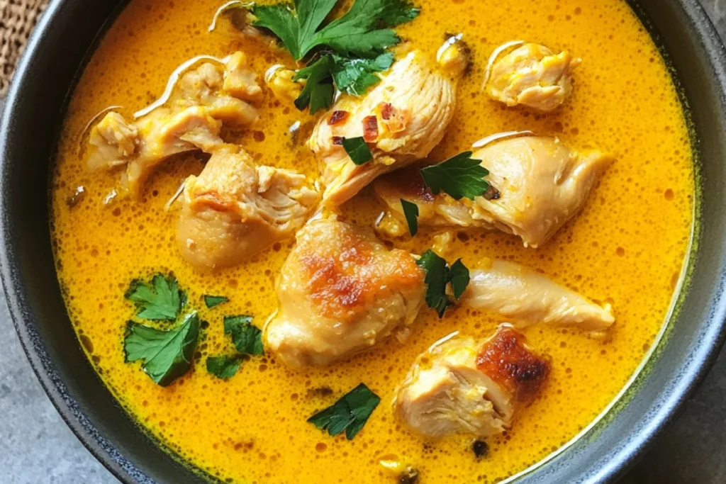 Anti-Inflammatory Turmeric Chicken Soup