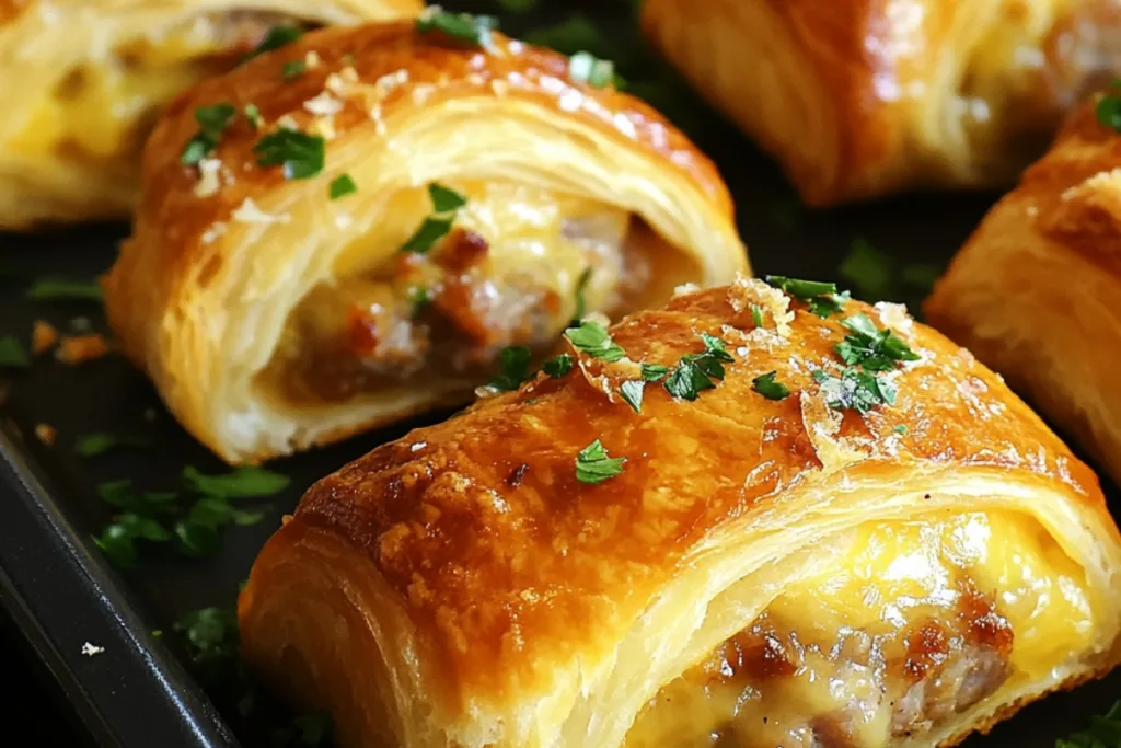 Breakfast Sausage Crescent Rolls