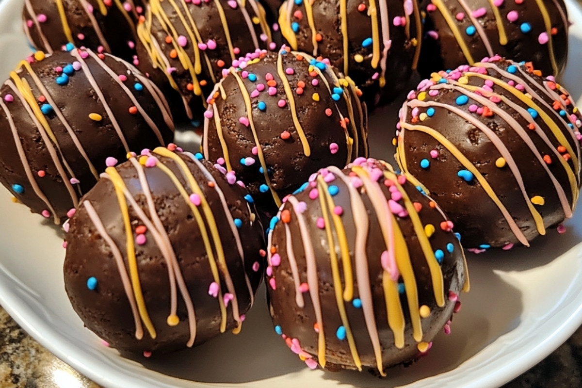 Brownie Batter Protein Balls Recipe