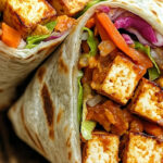 Buffalo Tofu Wrap