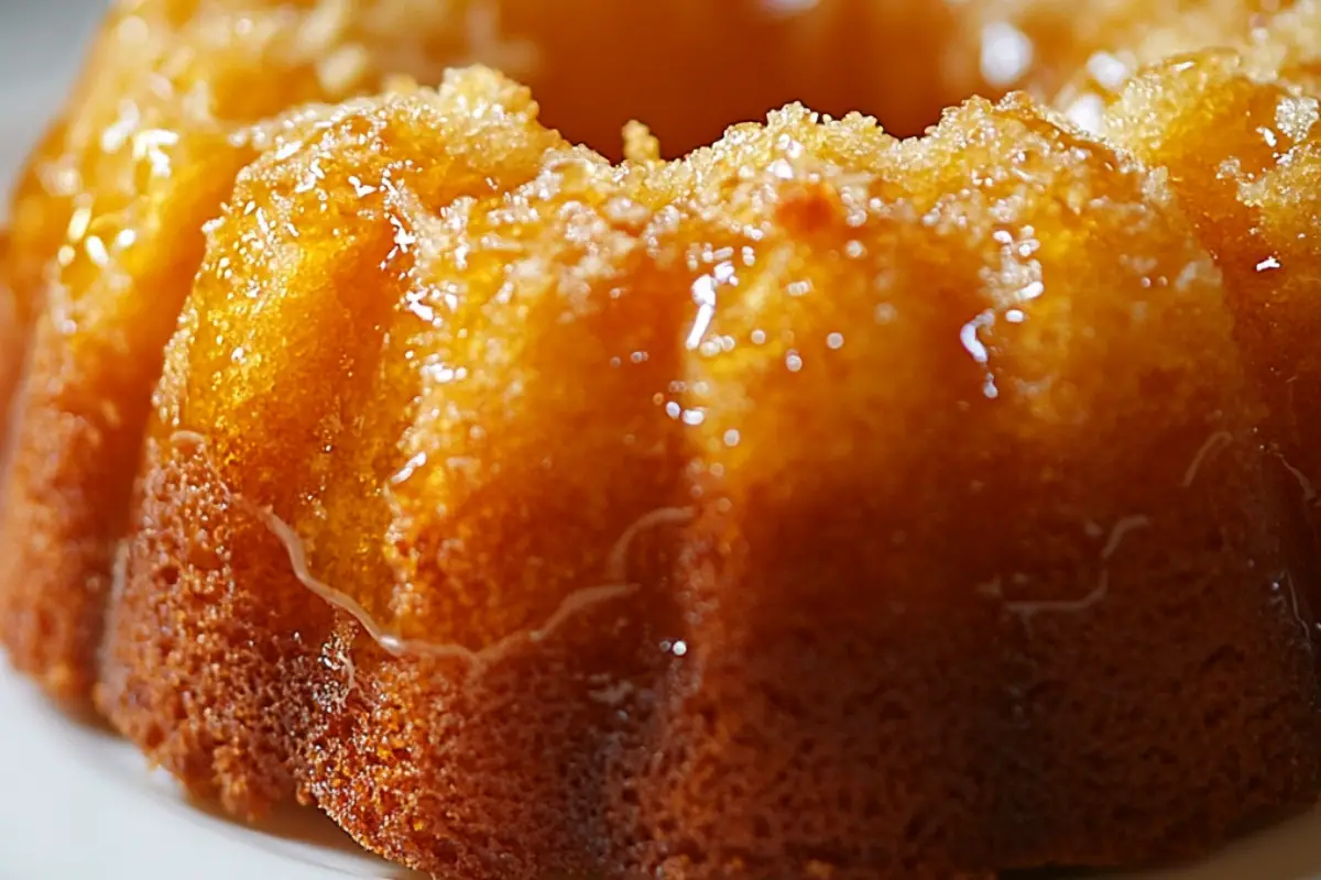 Buttered Rum Cake