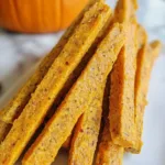 Carrot and Pumpkin Snack Sticks for Dogs