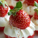 Cheesecake Deviled Strawberries