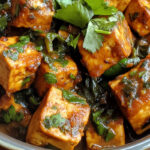 Chipotle Tofu in Poblano Sauce