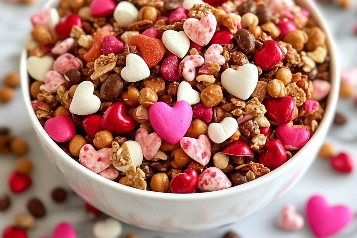 Cupid Crunch Valentines Day Trail Mix