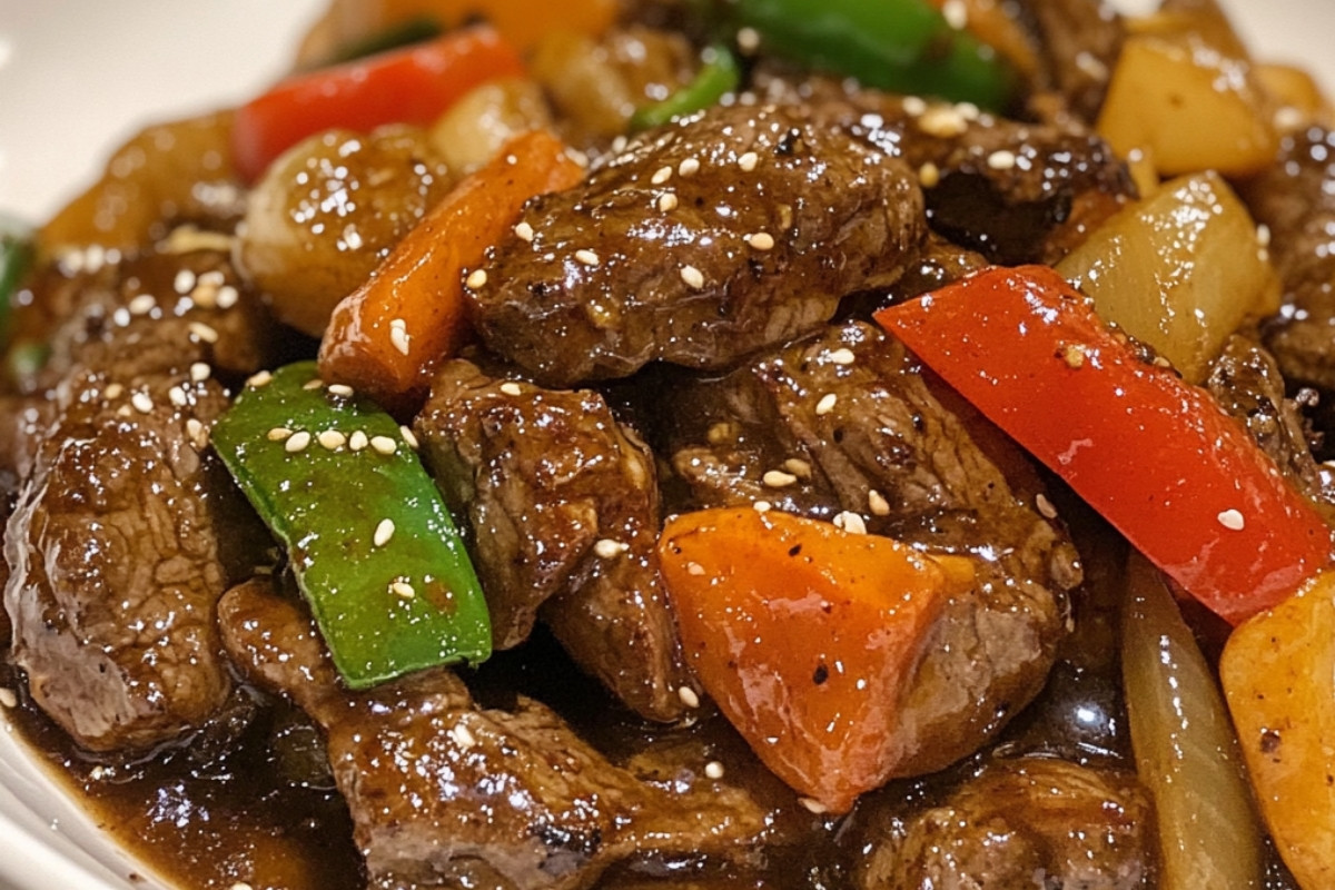 Easy Chinese Pepper Steak Recipe Perfect Dinner Idea