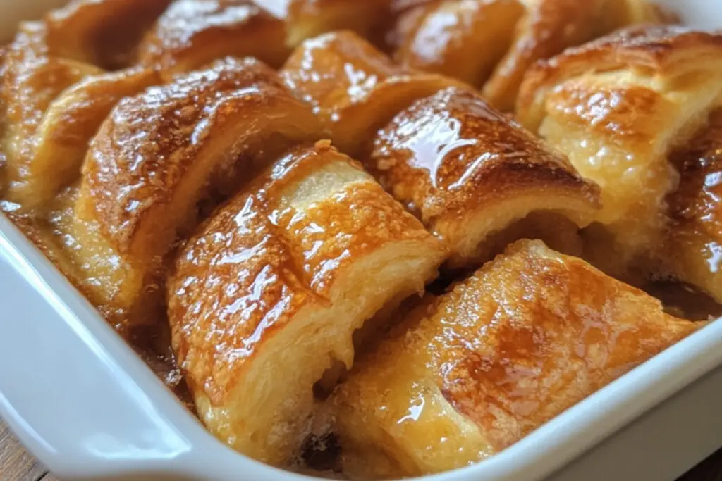 French Toast Casserole Croissants