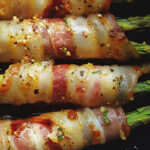 Garlic Bacon Wrapped Asparagus