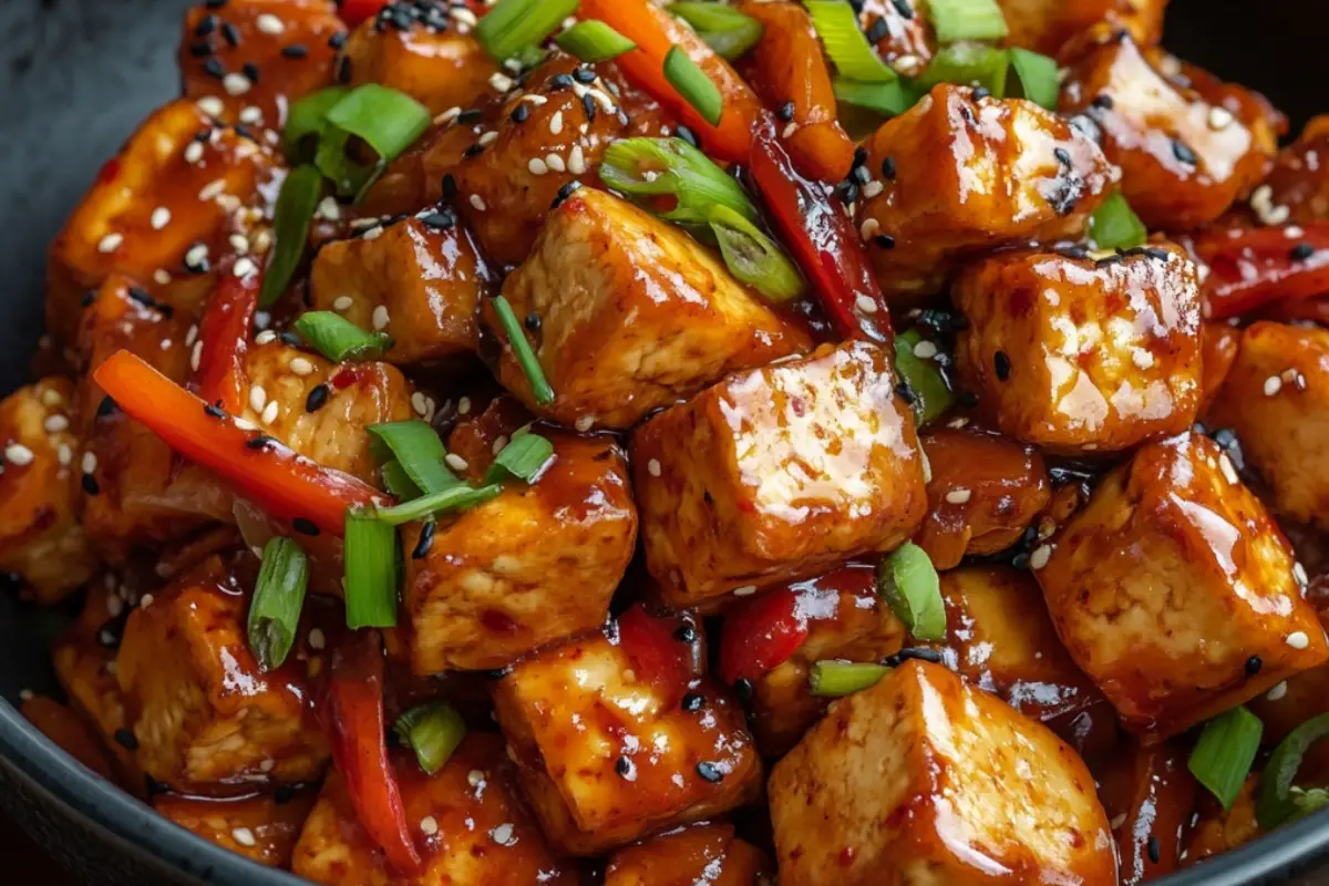 Gochujang Tofu Stir Fry