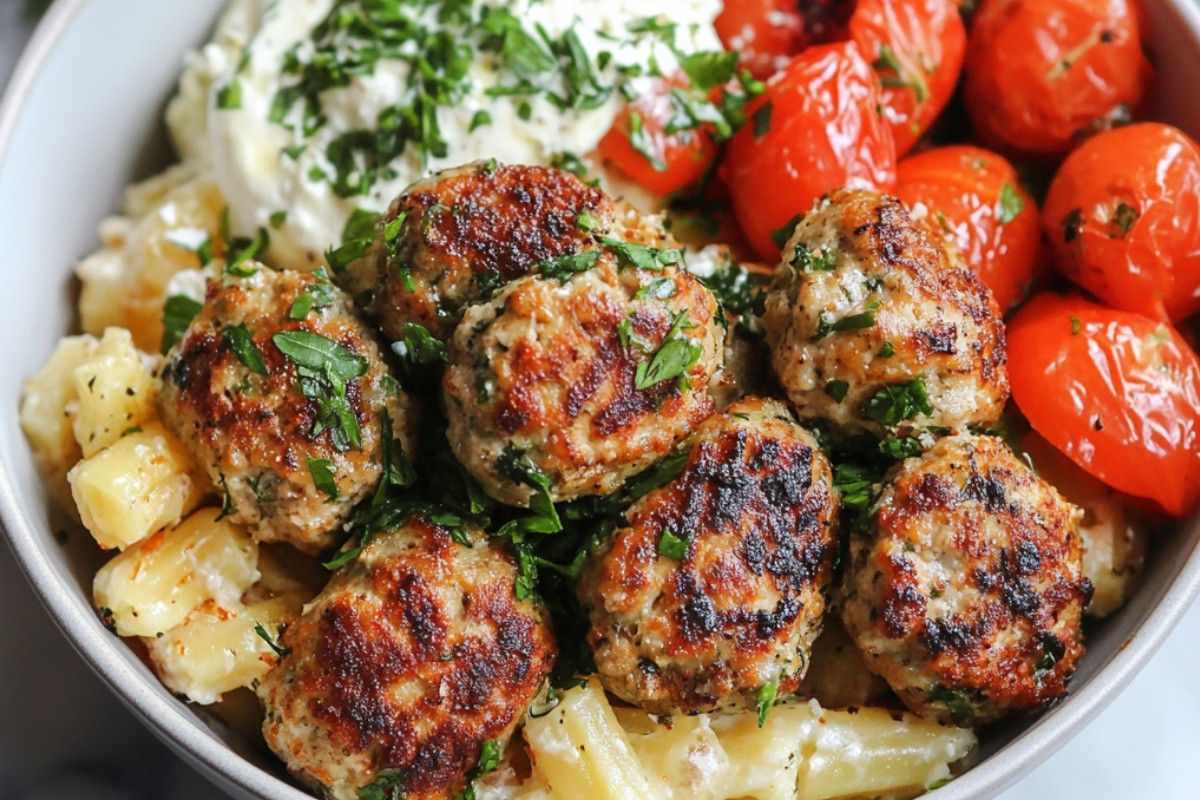 Greek Turkey Meatballs