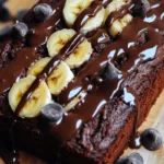 Healthy Chocolate Banana Bread