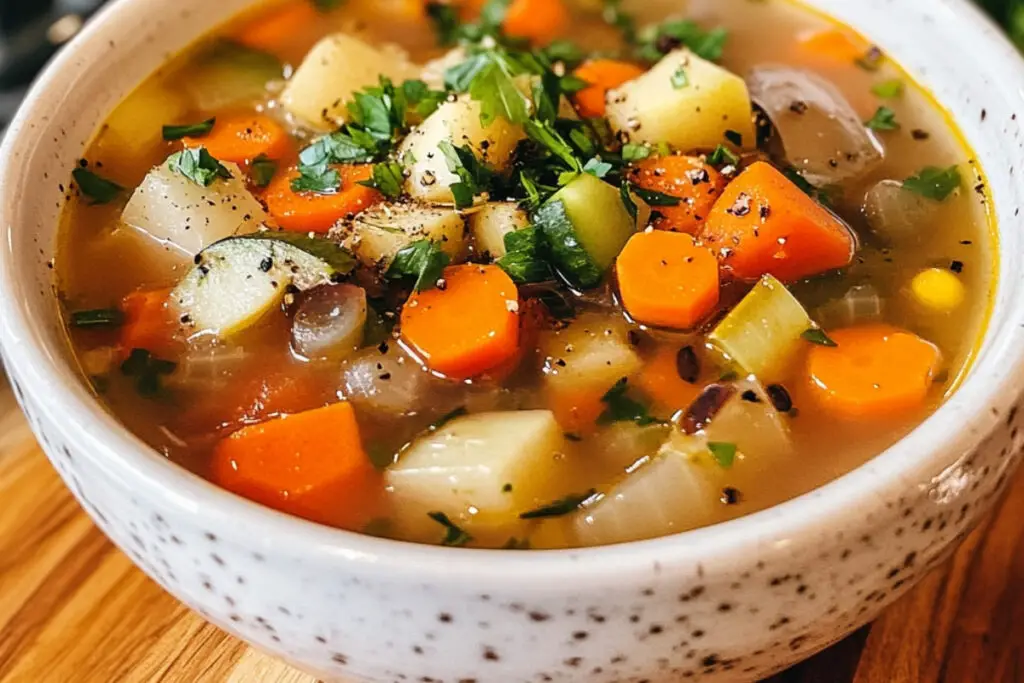 Homemade Vegetable Soup