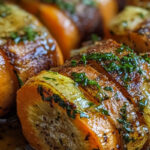 Honey Garlic Butter Carrots Roast