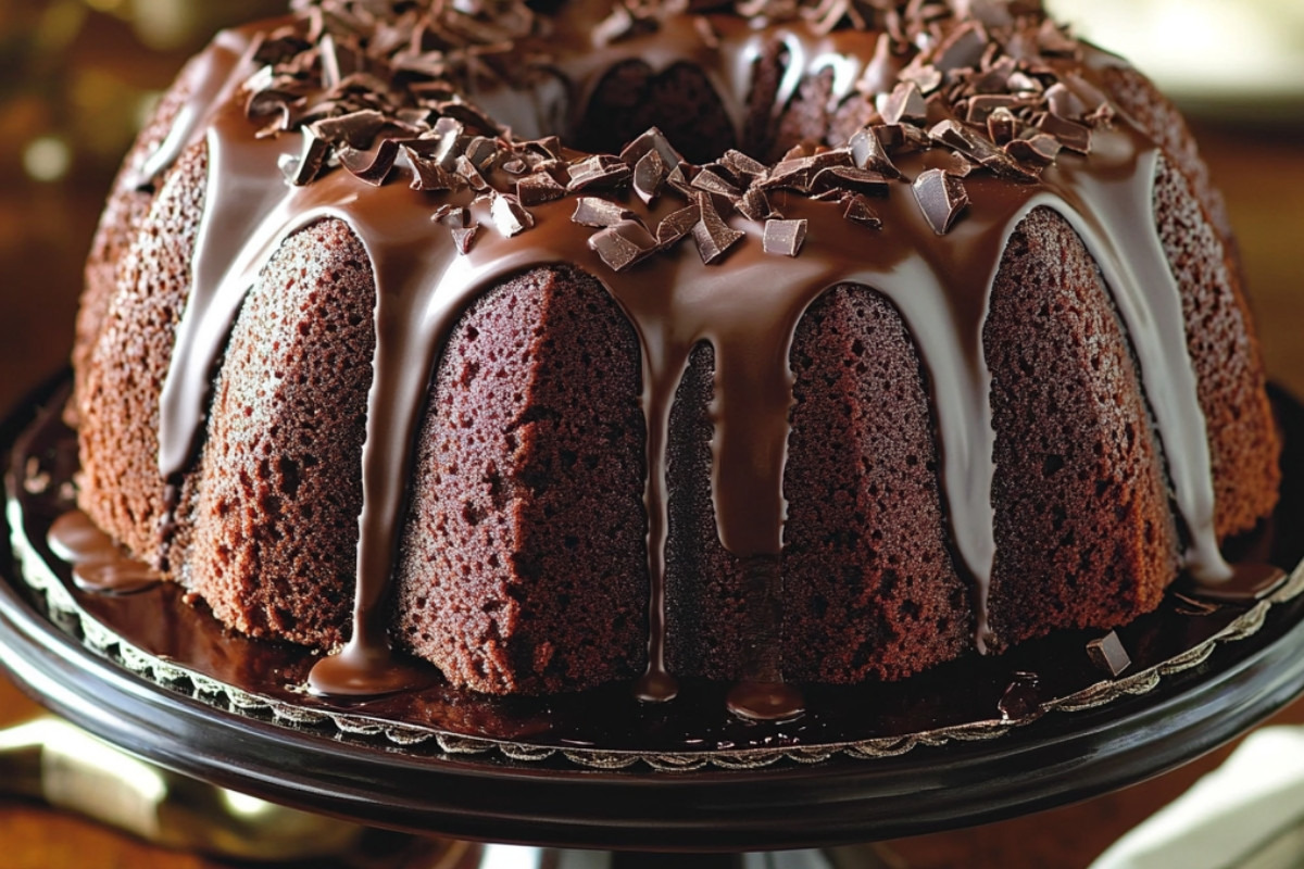 Mile High Chocolate Pound Cake