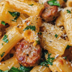 One Pot Cheesy Sausage Pasta