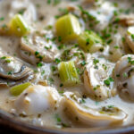 Oyster Stew with Celery and Onion