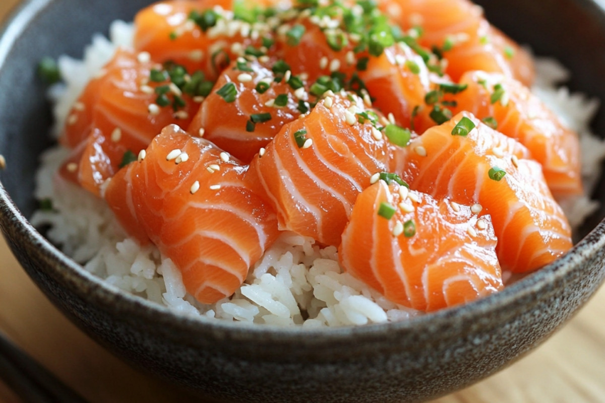 Salmon Rice Bowls