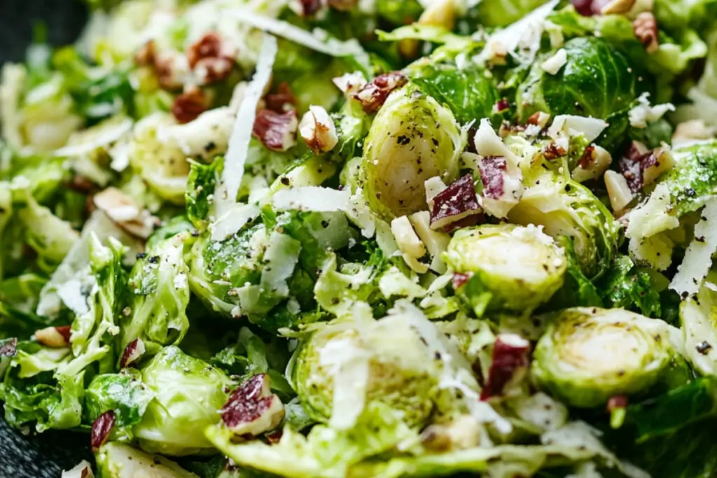 Shaved Brussels Sprout Salad