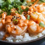 Shrimp Rice Bowls with Spicy Mayo