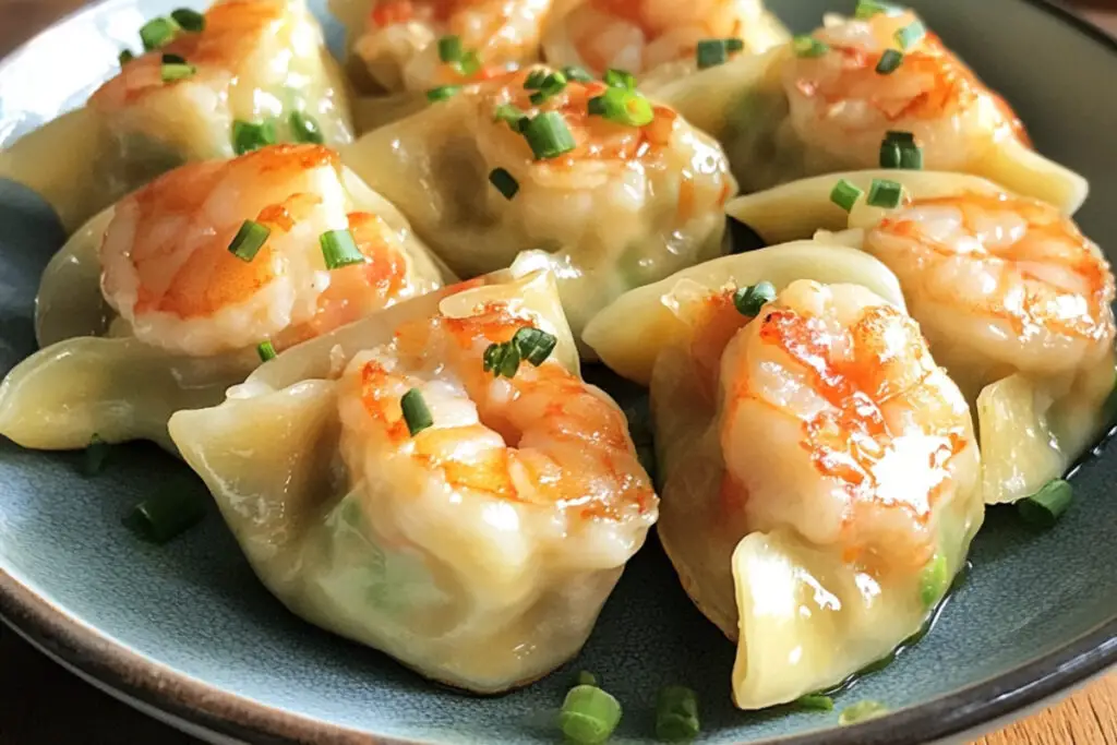 Shrimp and Vegetable Dumplings