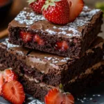 Strawberry Brownies Recipe