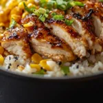 Street Corn Chicken Rice Bowl