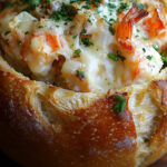 Stuffed Seafood Bread Bowl