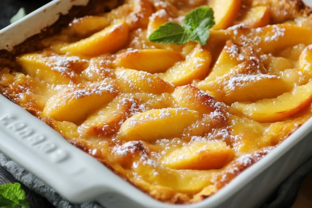 Sugar-Free Peach Cobbler Recipe