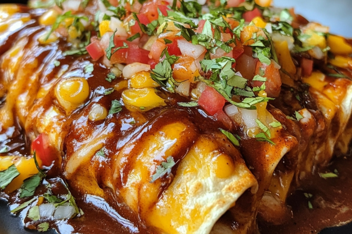 Tex Mex Enchiladas Cheese Enchiladas with Chili Gravy