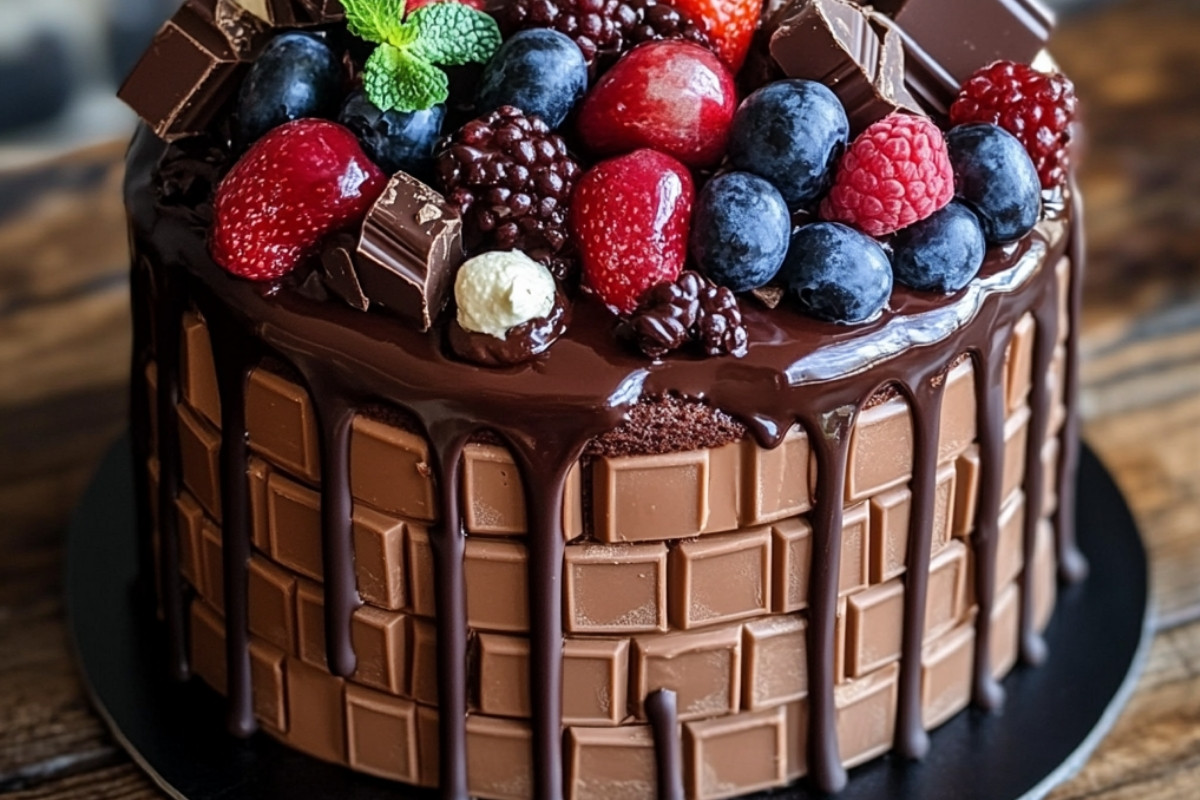 Brick Street Chocolate Cake