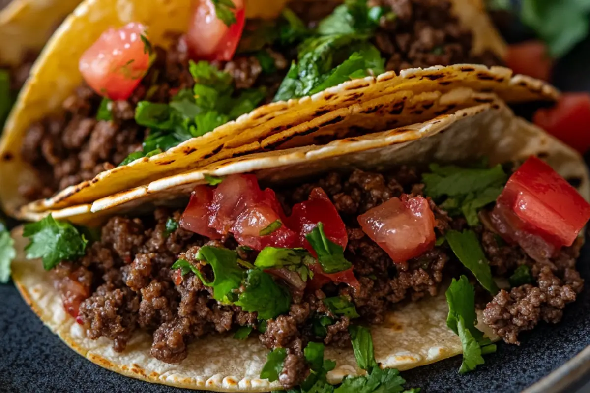 Crispy Ground Beef Tacos