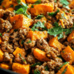 Ground Turkey Sweet Potato Skillet