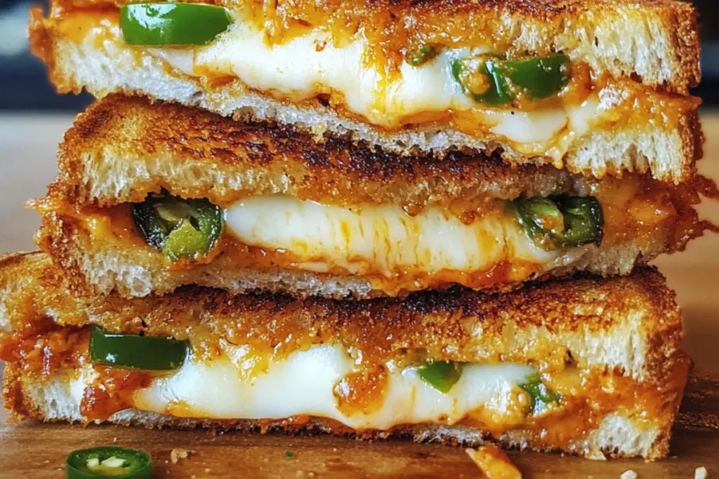 Jalapeno Popper Grilled Cheese