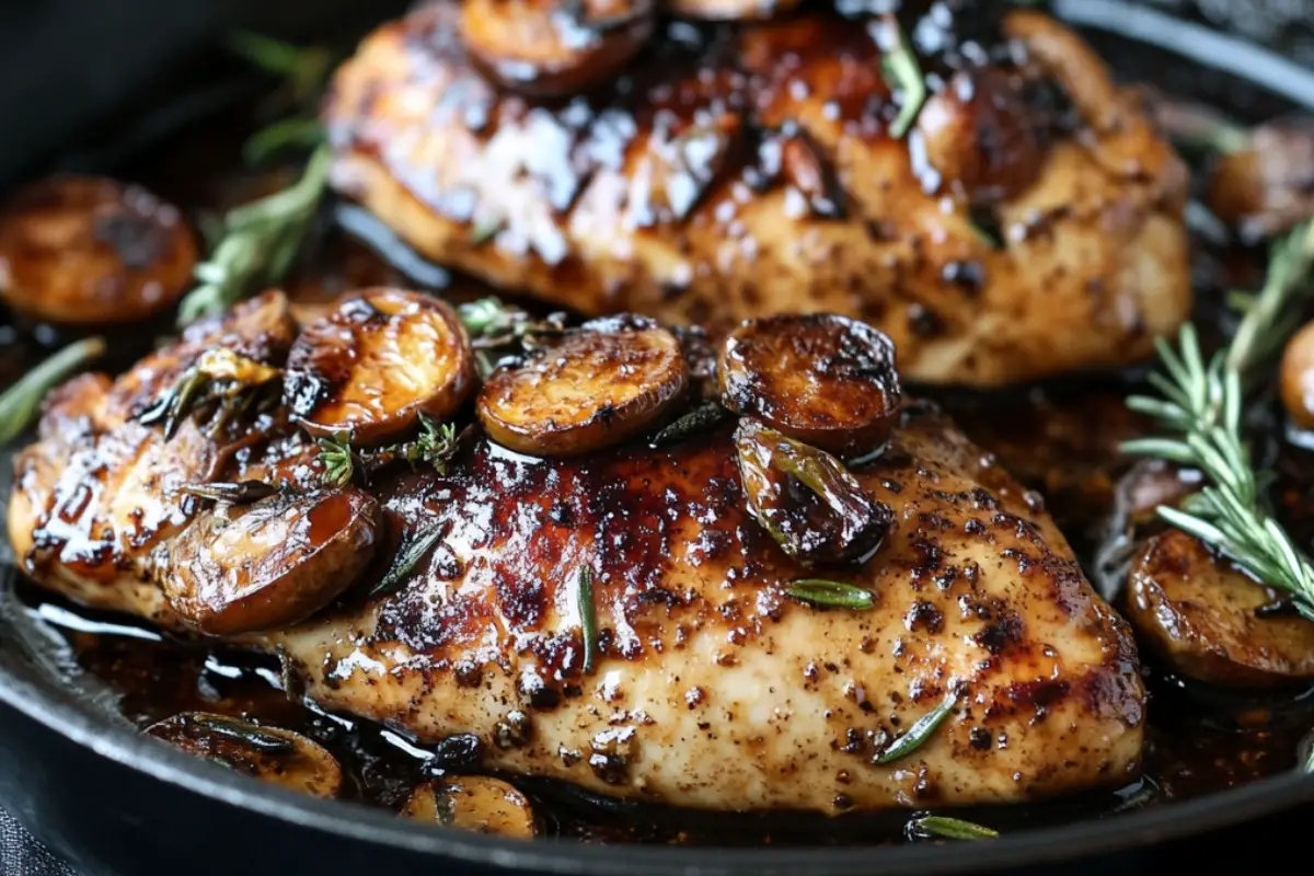 One Pan Balsamic Chicken