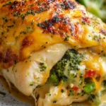 Broccoli Cheddar Stuffed Chicken