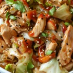 Chinese Chicken Cabbage Stir Fry