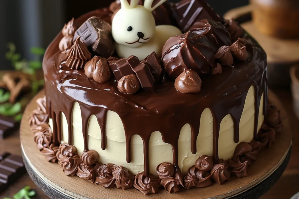 Chocolate Bunny Cake