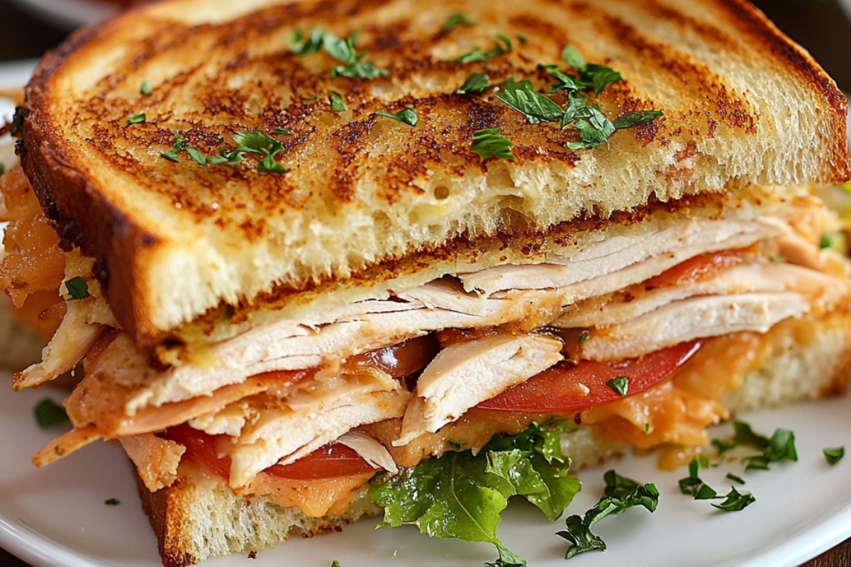 Classic Turkey Melt Sandwich Recipe