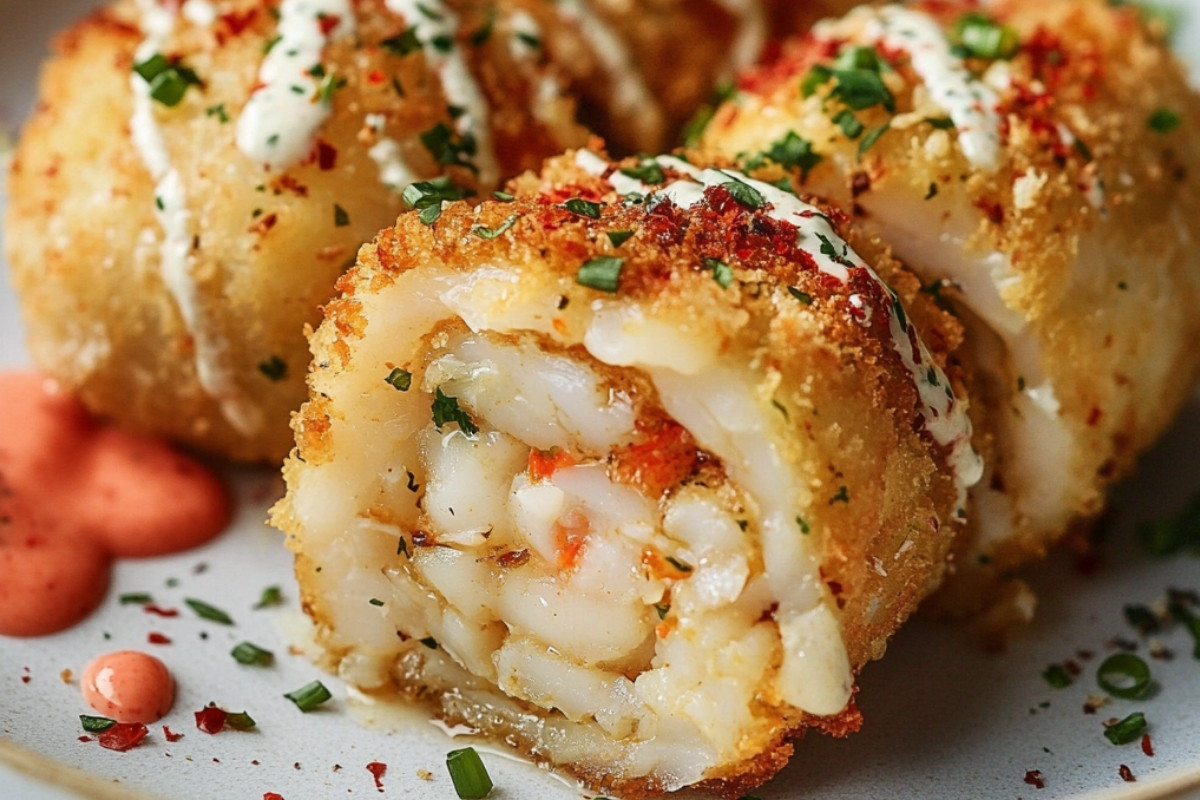 Crab Cake Rolls