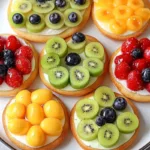 Easter Egg Fruit Pizzas