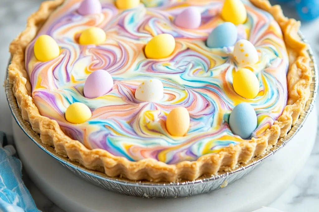 Easter Swirl Pie