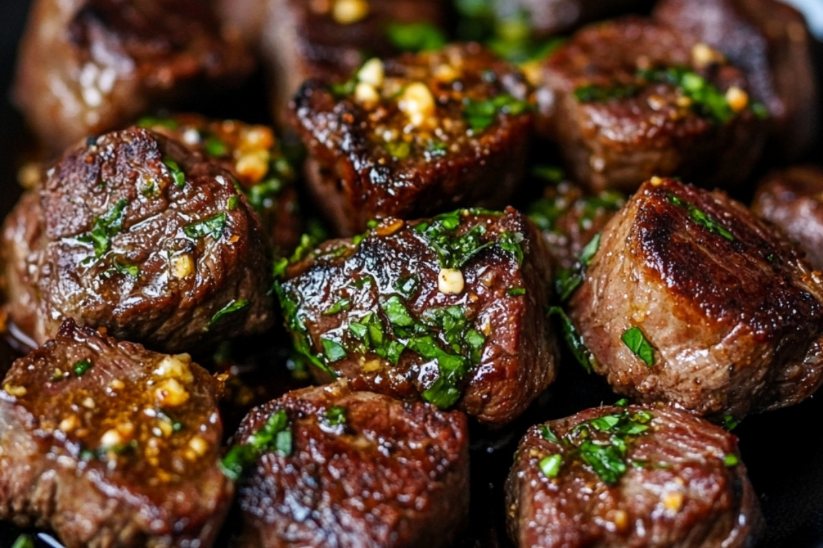 Garlic Butter Steak Bites