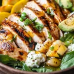 Grilled Chicken Cobb Salad with Honey Dijon Paleo