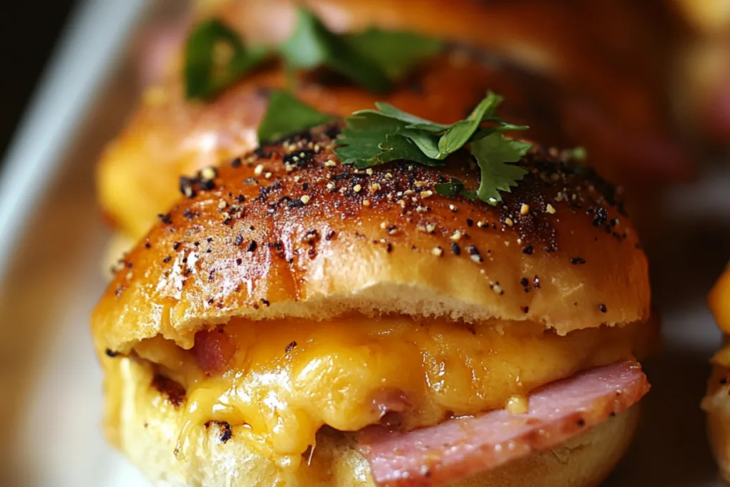 Ham and Cheese Sliders